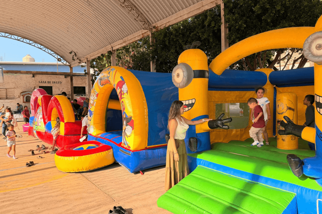 Celebración día del niño en Tlaucingo