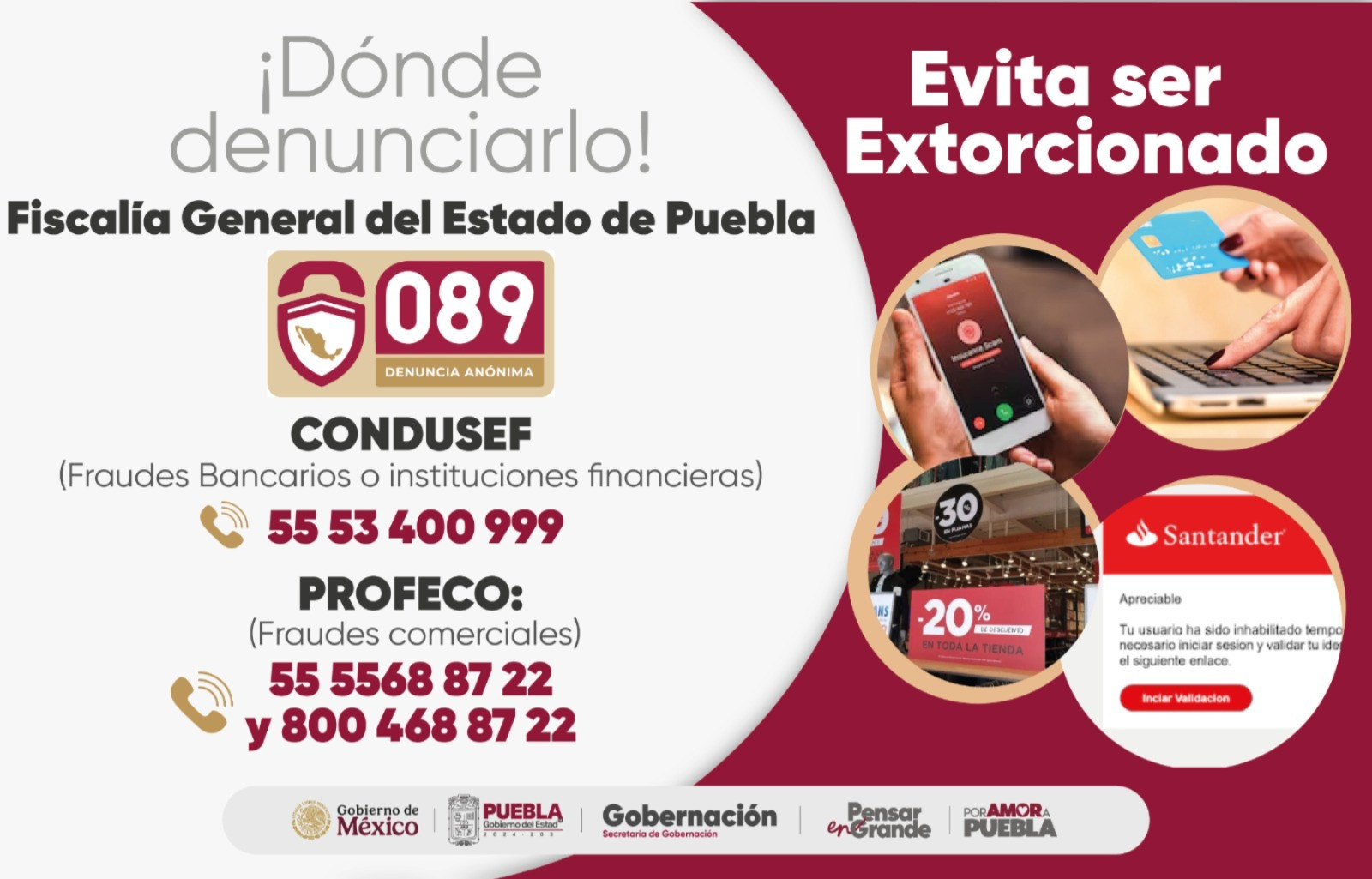 ¿Dónde denunciar una extorsión?